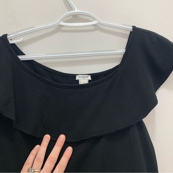 J Crew Factory Black One Sleeve Tank Top Size Small - Picture 4 of 8